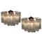 Murano Glass Tronchi Sconces, 1970s, Set of 2 7