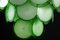 Grüne Murano Glas Kronleuchter, 1970er 7