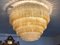 Lámpara de araña italiana de cristal de Murano de Aureliano Toso, Imagen 10