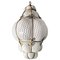 Venetian Lantern in Murano Reticello Glass, 1940s, Image 1