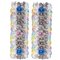 Multi-Color Venetian Flower Glass Ceiling Lights, Set of 2 11