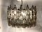 Gray Polyedri Murano Glass Chandelier, Image 14