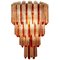 Mid-Century Murano Glass Tronchi 4-Tier Chandelier, 1960 2