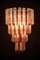 Mid-Century Murano Glass Tronchi 4-Tier Chandelier, 1960 3