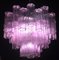Pink Tronchi Murano Glass Chandeliers, 1970s, Set of 2, Image 7