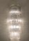 Große italienische Wand- oder Wandlampen aus Muranoglas, Venini zugeschrieben, 1970, 2er Set 4