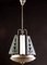 Art Deco Chrome and Murano Glass Chandelier for Pietro Chiesa for Fontana Arte 8