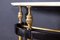 Mid-Century Oval Shaped Gilt Bronze Console Table Italy, 1950, Image 10