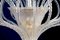 Lámpara de araña o farol Art Déco de cristal de Murano, años 40, Imagen 8