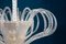 Lámpara de araña o farol Art Déco de cristal de Murano, años 40, Imagen 6