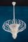 Lámpara de araña o farol Art Déco de cristal de Murano, años 40, Imagen 11