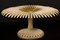 Giltwood and Painted Palm Sculpture Dining or Center Table, Italy, 1970 7