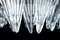 Lámparas de araña Palmette de cristal de Murano, años 70. Juego de 2, Imagen 11