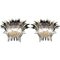 Murano Palmette Chandeliers, 1970s, Set of 2 18