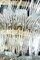 Lámparas de araña Palmette de cristal de Murano, años 70. Juego de 2, Imagen 9