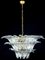 Lámparas de araña Palmette de cristal de Murano, años 70. Juego de 2, Imagen 7
