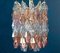 Pink and Light Blue Poliedri Sconces, 1980, Set of 2 11
