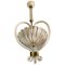 Italian Art Deco Chandelier or Lantern by Ercole Barovier, 1940s 1