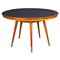 Mid-Century Blue Top Dining or Center Table in the Style of Gio Ponti, Image 1
