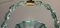 Lanterna in vetro di Murano color acquamarina di Ercole Barovier, anni '40, Immagine 7