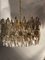 Lámparas de araña Poliedri de cristal de Murano gris, estilo de Carlo Scarpa. Juego de 2, Imagen 11