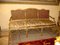 Italienisches Sofa mit vergoldetem und bemaltem Gestell, 18. Jh 10