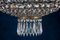 Crystal and Brass Chandelier, Italy, 1940s, Image 7