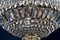 Crystal and Brass Chandelier, Italy, 1940s, Image 8