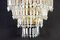 Crystal and Brass Sconces or Wall Lights, Italy, 1940s, Set of 2 10