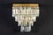 Crystal and Brass Sconces or Wall Lights, Italy, 1940s, Set of 2 7
