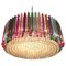 Multicolored Triedi Crystal Prism Chandelier 1