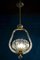 Lámparas colgantes o linternas Art Déco de cristal de Murano y latón de Barovier. Juego de 2, Imagen 13