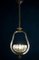 Art Deco Murano Glass and Brass Pendants or Lanterns by Barovier, Set of 2, Image 12