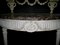 18th Century Italian Louis XVI Ivory Painted Demilune Console Table, Image 10
