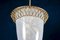 Lampe à Suspension Art Déco en Verre de Murano Reticello Attribuée à Pietro Chiesa, 1940s 6