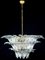 Murano Glass Palmette Chandeliers, 1970s, Set of 2 6