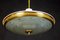 Mid-Century Ceiling Fixture or Pendant by Luigi Brusotti, Italy, 1940s 8
