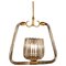 Art Deco Murano Glass Lantern Attributed to Gio Ponti for Venini, 1940s 3
