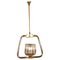 Lanterne Art Déco en Verre de Murano Attribuée à Gio Ponti pour Venini, 1940s 1