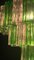 Lustre ou Encastré Moderne en Verre de Murano Vert Émeraude et Transparent 5