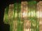 Moderner Smaragdgrüner und Klarer Murano Glas Kronleuchter oder Deckenlampe 8