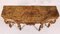 Consola italiana de madera dorada, siglo XVIII, Imagen 2