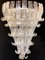 Felci Murano Glass Chandeliers, Italy, 1980s, Set of 2 3