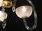 Lámpara de araña Reticello de cristal de Murano de Ercole Barovier, años 40, Imagen 9