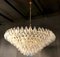 Large Murano Glass Poliedri Ceiling Light or Chandelier 3