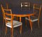 Tavolo da pranzo o centrotavola Mid-Century blu nello stile di Gio Ponti, Immagine 6