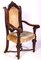 Italian Renaissance Revival Chairs and Armchairs, Set of 8, Image 2