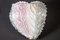 Modern Italian Pink and Clear Murano Glass Leaf Wall Light, 1970s, Image 6