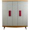 Mid-Century Italian Entrance Wardrobe with Mirror by Umberto Mascagni 2