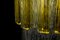 Lámpara de araña o farol Tronchi y dorado de Venini, Murano, años 60, Imagen 7